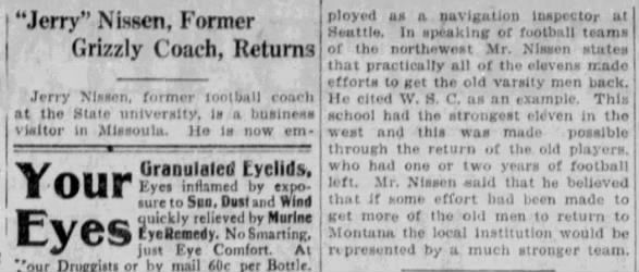 Clipping from The Missoulian
